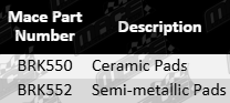 Ultima Front Brake Pad Set for Ford Mondeo MA MB B5254T Turbo 2.5L Inline 5 Engine