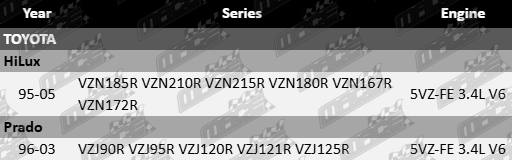 OEM Replacement Harmonic Balancer to suit Toyota VZN185R VZN210R VZN215R VZN167R VZN172R VZJ90R VZJ95R VZJ120R VZJ121R VZJ125R with 5VZ-FE 3.4L V6 Engine