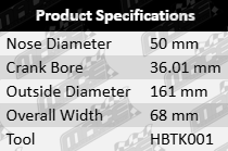 POWERBOND Harmonic Balancer for Toyota 2KD-FTV 1KD-FTV 2.5L 3.0L I4 Diesel