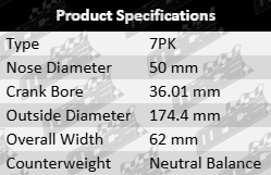 POWERBOND Harmonic Balancer for Toyota 1GD-FTV 2.8L I4 Turbo Diese