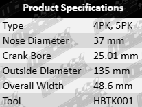 Powerbond OEM Replacement Harmonic Balancer to suit Toyota AE101R AE93R AE96R AE102R 4A-FE 7A-FE 1.6L 1.8L I4 Engine