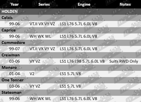 2 x Ultima front wheel hub and bearing assembly to suit Holden VT VX VY VZ WH WK WL 5.7L and 6.0L V8