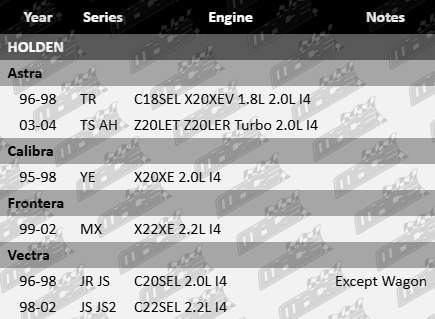 AJUSA rocker cover gasket for Holden 1.8L 2.0L 2.2L I4 engines