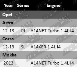 AJUSA rocker cover gasket for Opel PJ SL A14NET A14XER Turbo 1.4L I4 engine