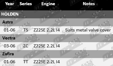 AJUSA rocker cover gasket set for Holden TS ZC TT Z22SE 2.2L I4 engine