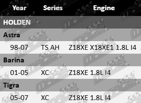 Mace rocker cover gasket for Holden TS AH XC Z18XE X18XE1 1.8L I4