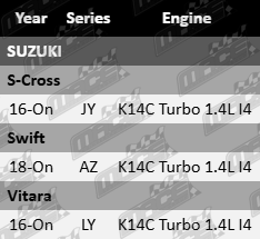 Mace rocker cover gasket for Suzuki JY AZ LY K14C Turbo 1.4L I4