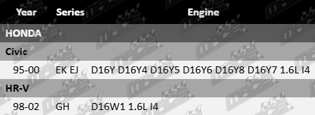 Platinum rocker cover gasket for Honda EK EJ GH D16Y D16Y4 D16Y5 D16Y6 D16Y7 D16Y8 D16W1 1.6L I4 engine