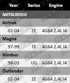 Platinum rocker cover gasket for Mitsubishi ZE TF UG 4G64 2.4L inline 4 engine