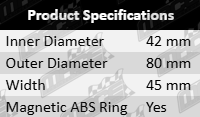 Pair of Ultima front wheel bearing kits compatible with Mazda L3-VE LF-DE L5-VE LF-VE ZYVE Z6 1.5L 1.6L 2.0L 2.3L 2.5L I4 engines
