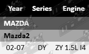 Ultima rear wheel bearing kit for Mazda2 DY ZY 1.5L I4 – 2 pack