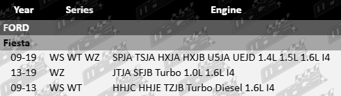 2 X Ultima rear gas shock absorber for Ford Fiesta WS WT WZ WZ SPJA TSJA HXJA HXJB U5JA UEJD JTJA SFJB HHJC HHJE TZJB 1.0L 1.4L 1.5L 1.6L I4