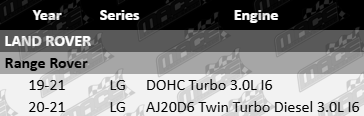 2 X Front wheel bearing kit Ultima to suit Range Rover LG DOHC AJ20D6 3.0L twin turbo diesel I6