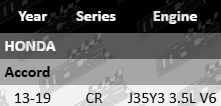 Pair of Ultima Front Wheel Bearings to suit Honda Accord CR J35Y3 3.5L V6