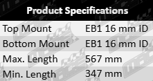 2X Rear Heavy Duty Shock Absorber for Mitsubishi K97 PD8W WA K65 K67 K77 ML MN MK MQ MR 4G64 4M40 4N15