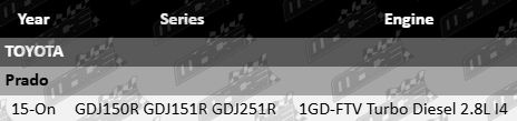 Safari Armax Snorkel to Suit Toyota Prado GDJ150R GDJ151R GDJ251R 1GD-FTV Turbo Diesel 2.8L I4