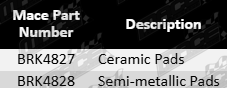 Ultima front brake pad set to suit Subaru ZC, SF, SG, SH, SJ, GD, GG, GE, GH, GJ, GP, G3, GV, BL, BP, BR, BN, BM, YA, Y10 and BS models with 1.5L, 2.0L and 2.5L F4 engines