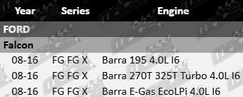 Ultima front gas shock absorber to suit Ford Falcon FG FG X Barra 195 E-Gas Ecolpi 270T 325T Turbo 4.0L I6