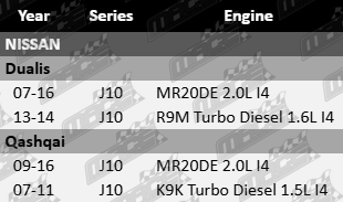 Ultima rear gas shock absorbers to suit Nissan J10 MR20DE R9M K9K turbo diesel 1.5L 1.6L 2.0L I4