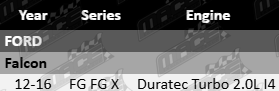 Ultima rear heavy duty shock absorber to suit Ford Falcon FG FG X Duratec turbo 2.0L I4