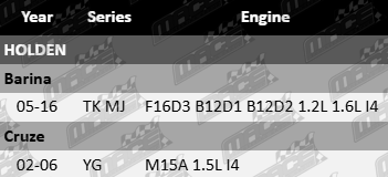 Ultima Rear Wheel Bearing to suit Holden TK MJ YG F16D3 B12D1 B12D2 M15A 1.2L 1.5L 1.6L I4