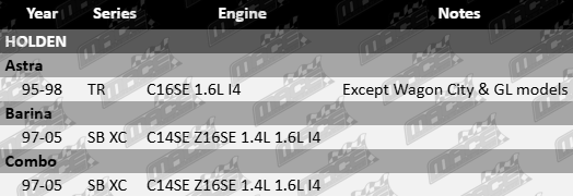 AJUSA Rocker Cover Gasket SET to suit Holden TR SB XC C14SE C16SE Z16SE 1.4L 1.6L I4 Engine Replacement