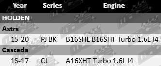 AJUSA Rocker Cover Gasket to suit Holden PJ BK CJ A16XHT B16SHL B16SHT Turbo 1.6L I4 Engine Replacement Part