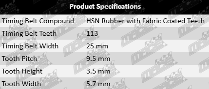 Dayco timing belt kit to suit Kia LD KM G4GC 2.0L I4 engine