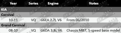 Left CV drive shaft to suit Kia G6EA G6DA 2.7L 3.8L V6