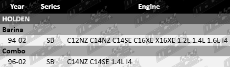 Pair of Ultima front gas shock absorbers to suit Holden C12NZ C14NZ C14SE C16XE X16XE 1.2 1.4 1.6 I4