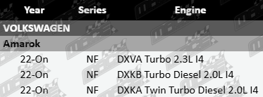 Pair of Ultima front gas shock absorbers to suit Volkswagen Amarok NF DXVA DXKB DXKA 2.0L 2.3L twin turbo diesel I4