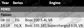 Ultima front hub and bearing assembly pair to suit Ford Falcon FG FG X with 5.0L and 5.4L BOSS V8 engines