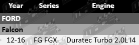 Pair of Ultima front wheel hub and bearing assemblies to suit Ford Falcon FG FGX Duratec Turbo 2.0L I4