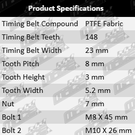 Dayco timing belt kit Volkswagen 1F 1K B6 MK.5 MK.6 BLX BLR BVY BWA CAWB CCZA CCZB AXX BYD CDLG CDLC turbo 2.0L I4