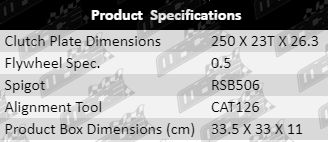 Clutch-Kit-Courier-CLK452-Product-Specifications