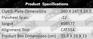 Clutch-Kit-Frontera-CLK611-Product-Specifications-Updated-1