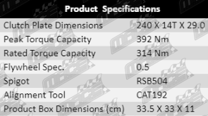 Heavy-Duty-Clutch-Kit-Triton-CLK610-Product-Specification