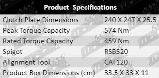 Heavy-Duty-Clutch-Kit-200SX-CLK486-Product-Specifications