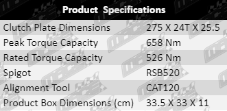 Clutch-Kit-Patrol-CLK636-Product-Specifications