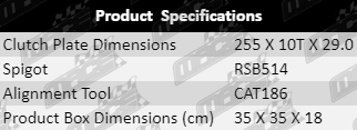 Clutch-Kit-Maloo-CLK831-Product-Specification