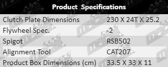 Clutch-Kit-Forester-CLK481-Product-Specification-Updated