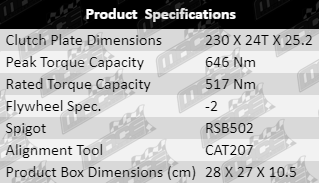 Clutch-Kit-Forester-CLK482-Product-Specifications-Updated