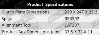 Clutch-Kit-Forester-CLK494-Product-Specification-updated