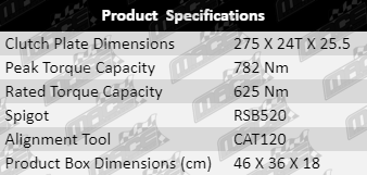 Clutch-Kit-Civilian-CLK681-Specification-Table