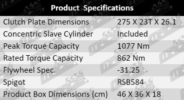 Clutch-Kit-Mazda-CLK506-Product-Specifications