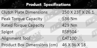 Clutch-Kit-Triton-CLK686-Product-Specification