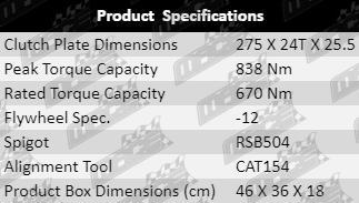 Clutch-Kit-Rodeo-CLK4102-Product-Specification