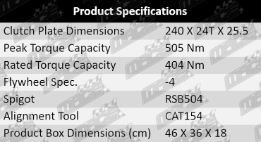 Clutch-Kit-Rodeo-CLK4129-Product-Specifications
