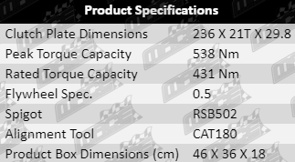 Clutch-Kit-Hiace-CLK4131-Product-Specifications
