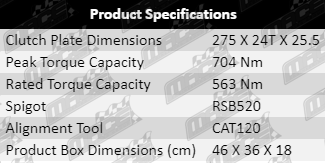 Clutch-Kit-Atlas-CLK4143-Product-Specifications
